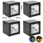 LED Wall Lamp Solar Light Sunlight Sensor IP65 Waterproof tag1