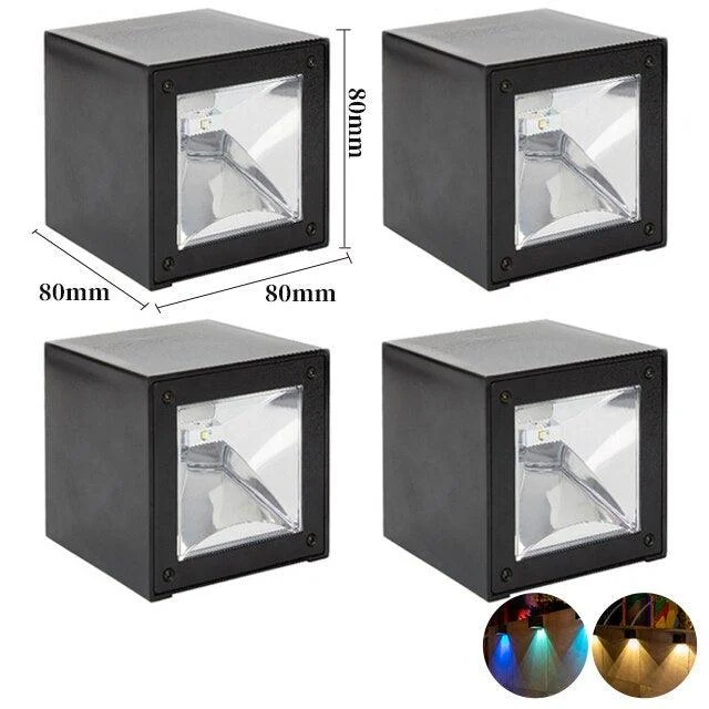 LED Wall Lamp Solar Light Sunlight Sensor IP65 Waterproof -  - #tag1#