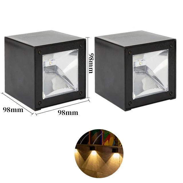 LED Wall Lamp Solar Light Sunlight Sensor IP65 Waterproof -  - #tag1#