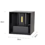 LED Waterproof Wall Lamps 12W tag1