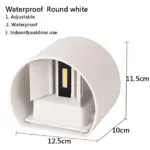 LED Waterproof Wall Lamps 12W tag1