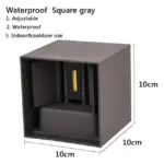 LED Waterproof Wall Lamps 12W tag1