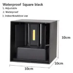 LED Waterproof Wall Lamps 12W tag1