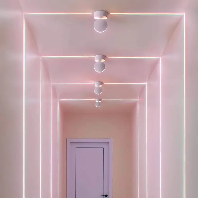 LED Window Sill Lighting Lumina 360 Degree Beams Stylish Corridor Decor tag1