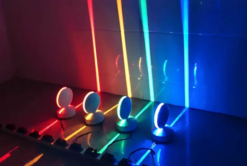 LED Window Sill Lighting Lumina 360 Degree Beams Stylish Corridor Decor tag1