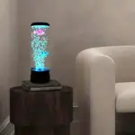 LED bubble Fish Lamp Multi Color Changing Aquarium Night Light Decorative Simulated Fantasy Fish Bubble Table Lamp tag1