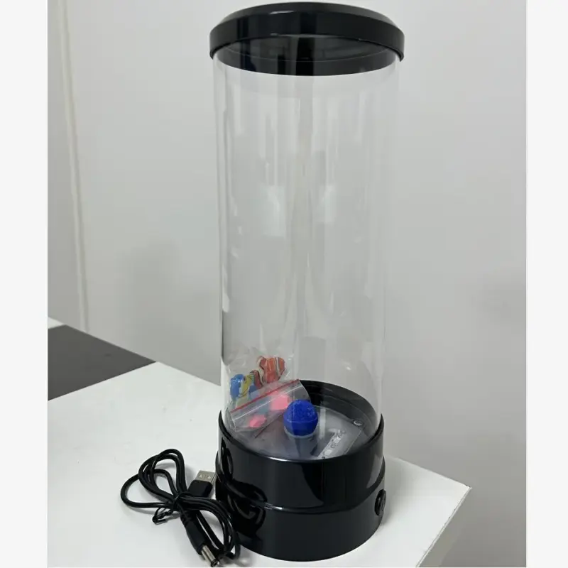 LED bubble Fish Lamp Multi Color Changing Aquarium Night Light Decorative Simulated Fantasy Fish Bubble Table Lamp tag1