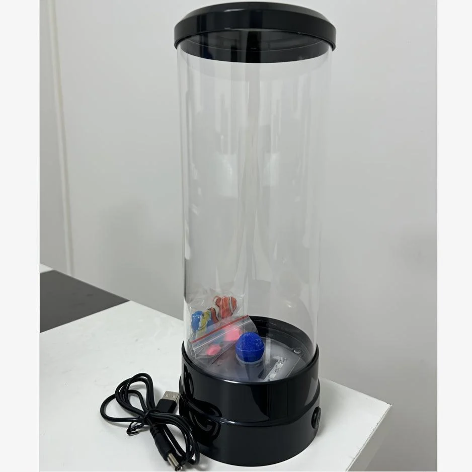 LED bubble Fish Lamp Multi-Color Changing Aquarium Night Light, Decorative Simulated Fantasy Fish Bubble Table Lamp -  - #tag1#