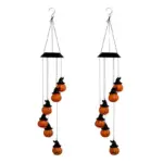 LED solar energy Halloween wind chime lamp tag1