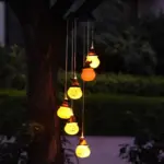 LED solar energy Halloween wind chime lamp tag1