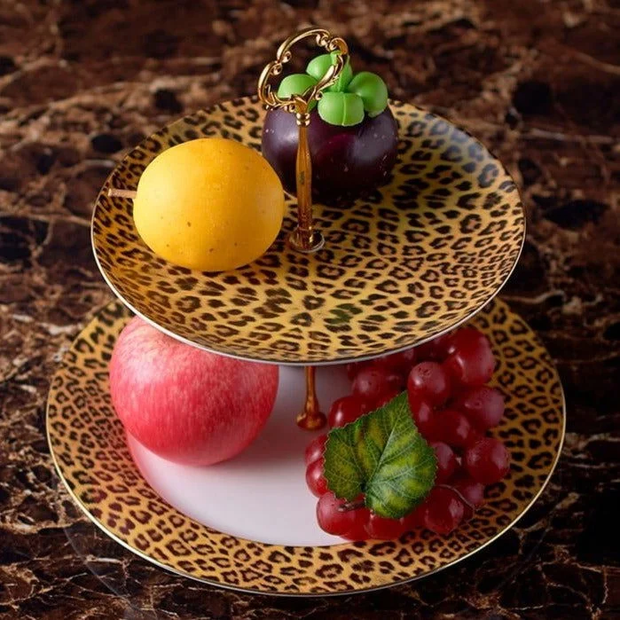 LEOPARD TEACUP COLLECTION SET -  - #tag1#