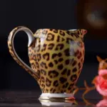 LEOPARD TEACUP COLLECTION SET tag1