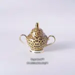 LEOPARD TEACUP COLLECTION SET tag1