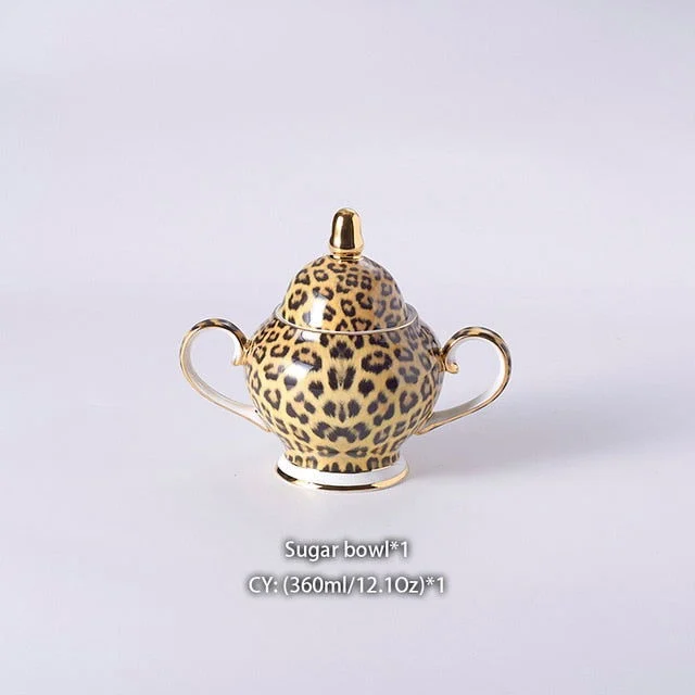 LEOPARD TEACUP COLLECTION SET -  - #tag1#
