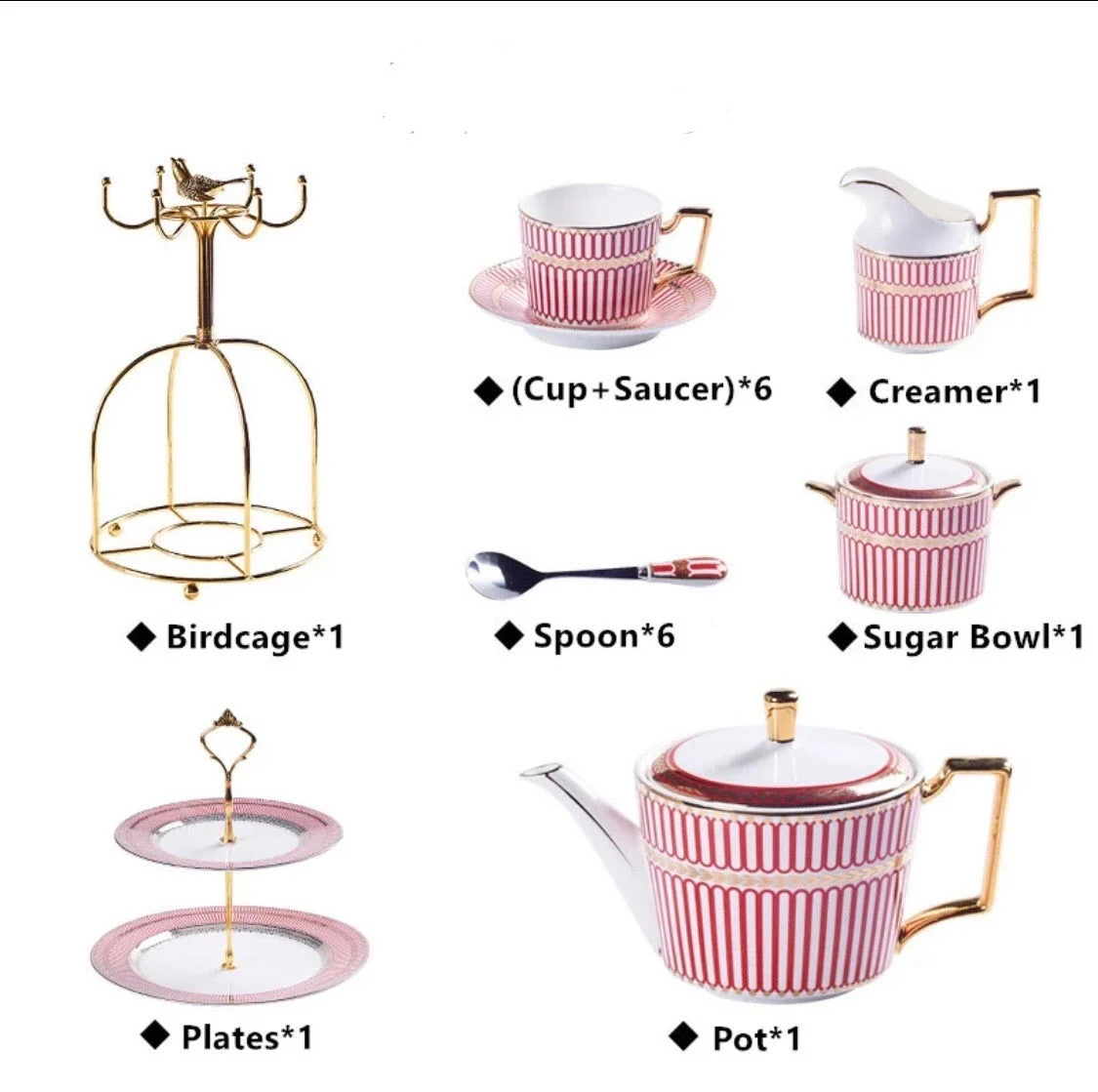 LONDON TEACUP COLLECTION SET -  - #tag1#