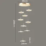LUCE DI NENUPHAR CHANDELIER tag1