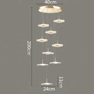 LUCE DI NENUPHAR CHANDELIER -  - #tag1#