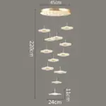 LUCE DI NENUPHAR CHANDELIER tag1