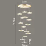 LUCE DI NENUPHAR CHANDELIER tag1