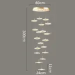 LUCE DI NENUPHAR CHANDELIER tag1