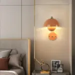 LZLlNieuwe Nederlandse Ontwerper Led Bloem Knop Wandlamp Home Paddestoel Schansen Macaron Schakelaar Nachtlampje Slaapkamer Verlichting Decor d6d89b2a be2a 44dd acb1 c134f60b6b9b