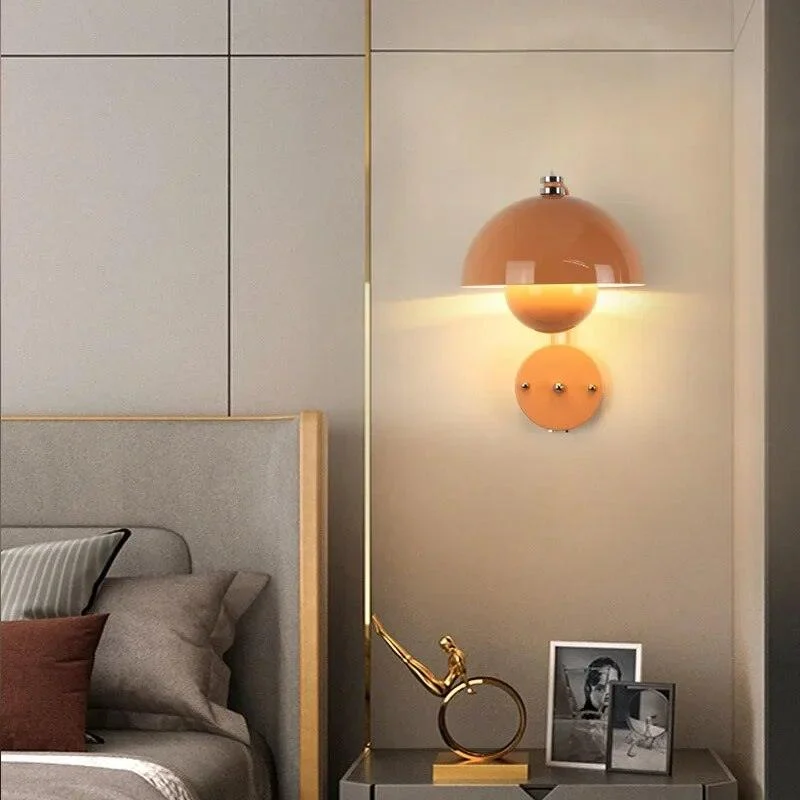 Lzllnieuwe Nederlandse Ontwerper Led Bloem Knop Wandlamp Home Paddestoel Schansen Macaron Schakelaar Nachtlampje Slaapkamer Verlichting Decor D6d89b2a Be2a 44dd Acb1 C134f60b6b9b