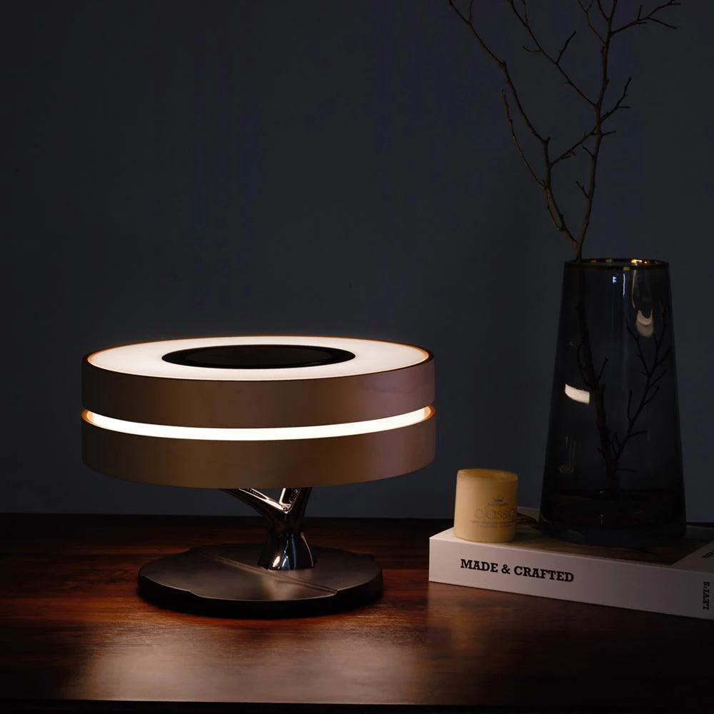 La Série Modern Table Lamp with Speaker and Wireless Charger -  - #tag1#