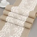 Lace Jute Table Runner tag1