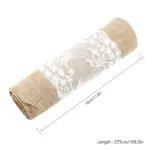 Lace Jute Table Runner tag1