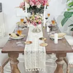 Lace Table Runner tag1