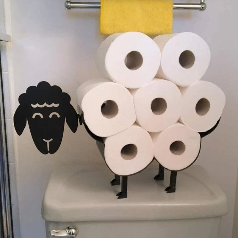 Lamb Toilet Paper Holder -