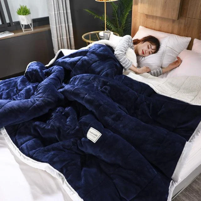 Lambskin blanket - LuxeWarm - Soft - Cozy -  - #tag1#