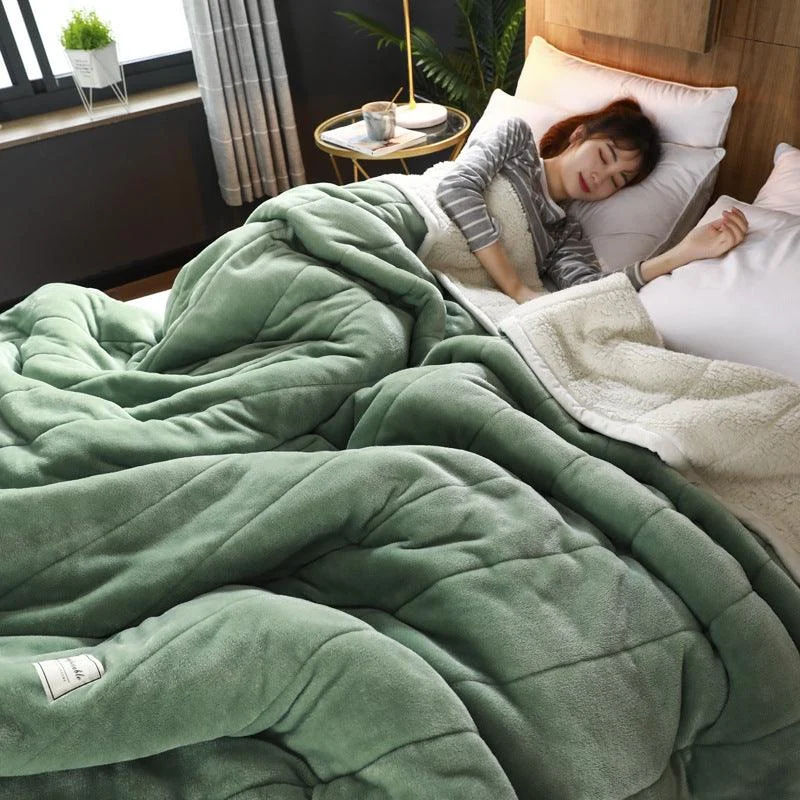 Lambskin blanket - LuxeWarm - Soft - Cozy -  - #tag1#