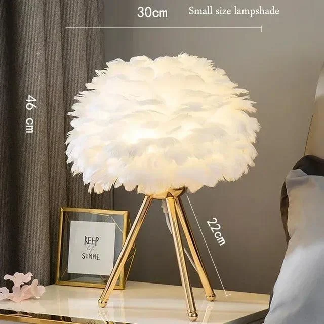 Lamp - FeatherLite - Goose Down - Natural and Elegant -  - #tag1#