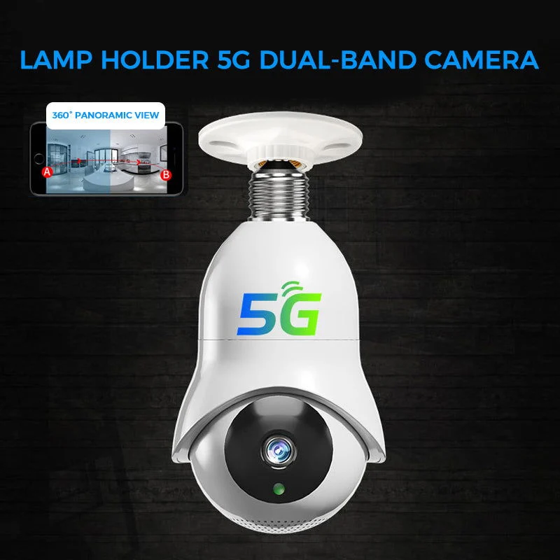 Lamp Head Type 5G Dual Frequency Camera -  - #tag1#