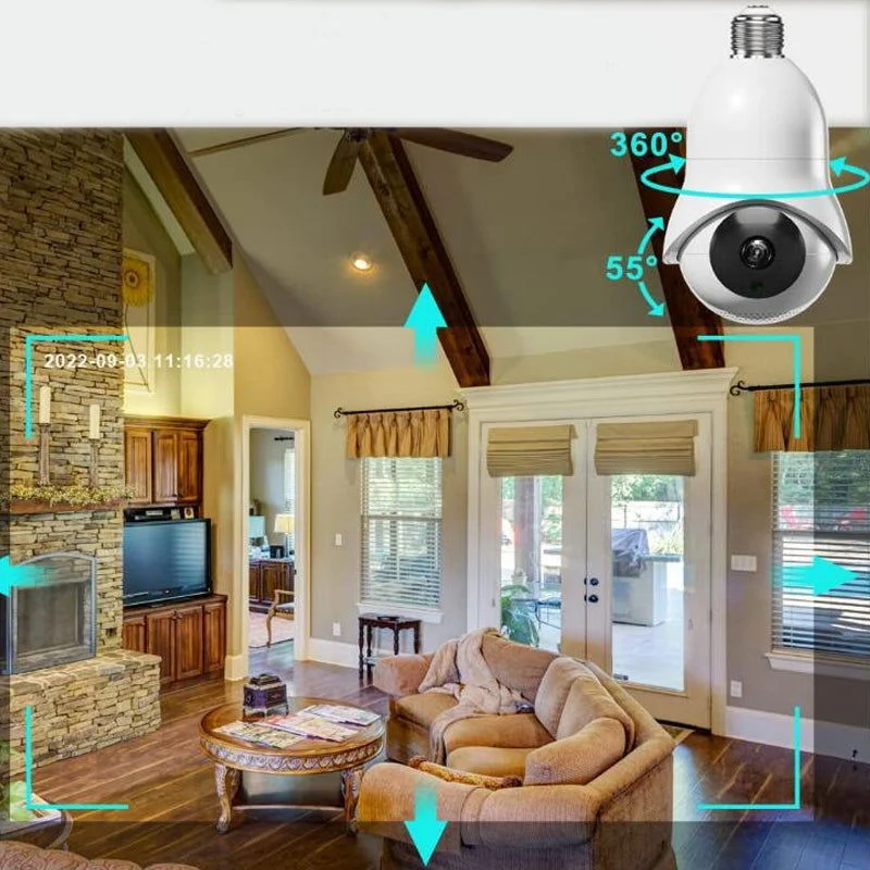 Lamp Head Type 5G Dual Frequency Camera -  - #tag1#