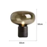 Lampada da tavolo in vetro di marmo creativo postmoderno per camera da letto contratta camera da.jpg 640x640 07ad516d 3b20 4476 b6ea 3155fcaf7851