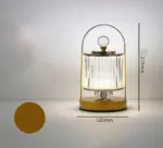 Lampe de Chevet Industriel Noir