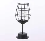 Lampe de Chevet Industriel Noir