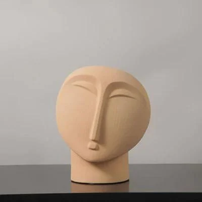 Landon Abstract Face Vases -