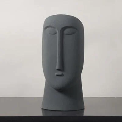 Landon Abstract Face Vases -