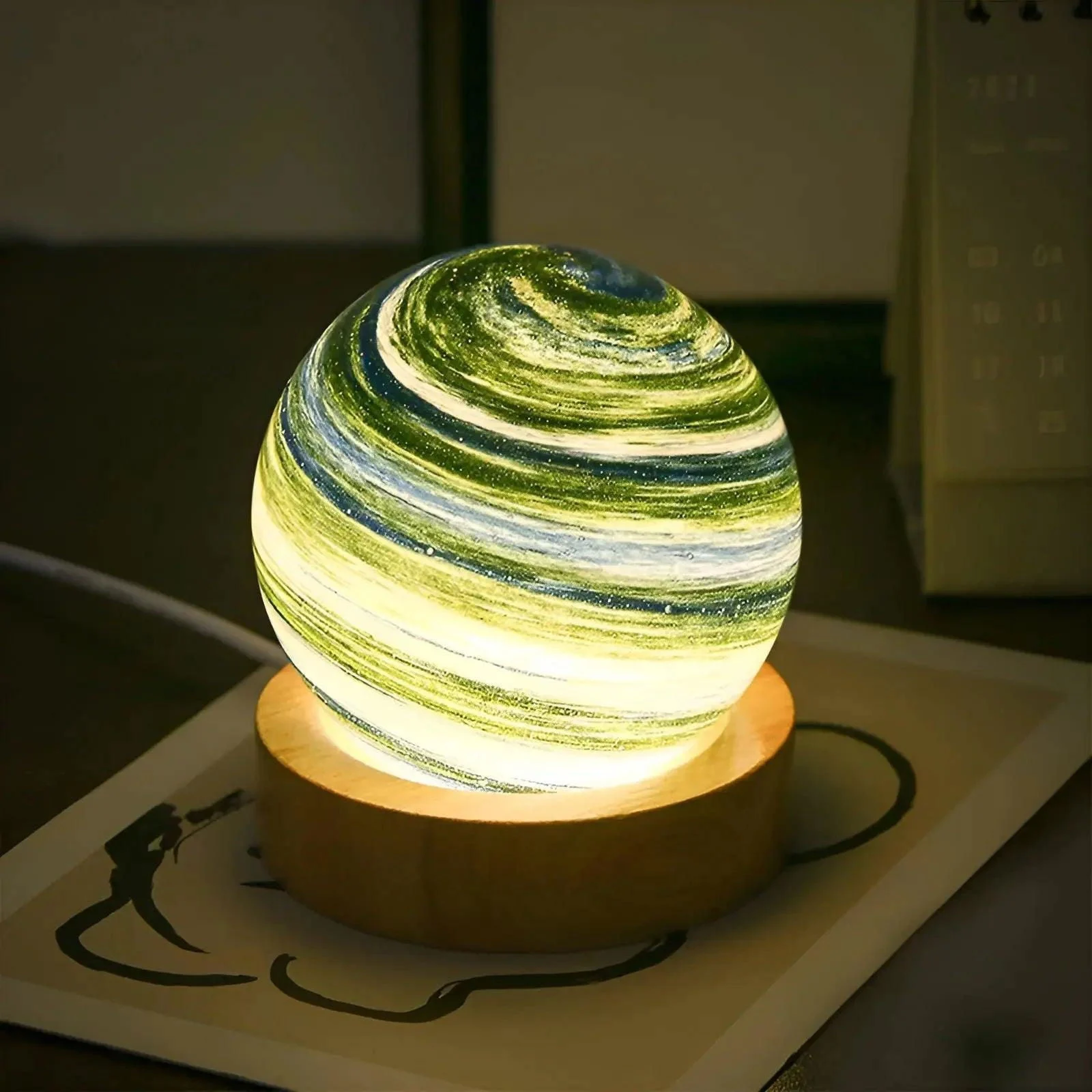 Lantern - Planet - Sunset light - Rainbow atmosphere -  - #tag1#