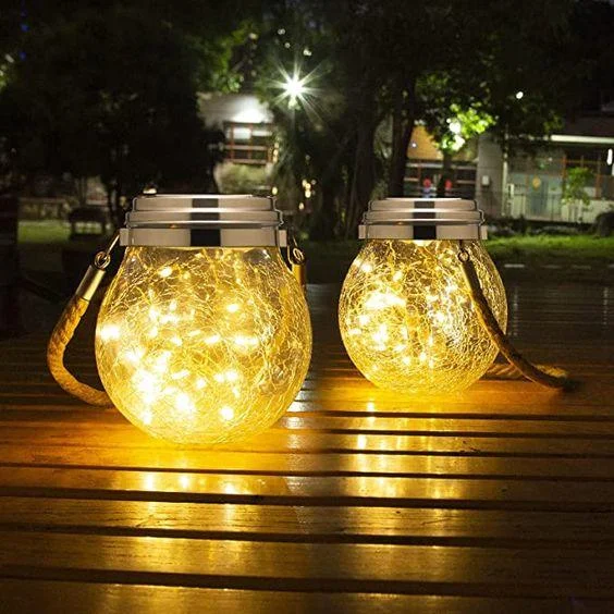 Lantern - Solar Globe - Glass Design - Outdoor Solar Energy -  - #tag1#