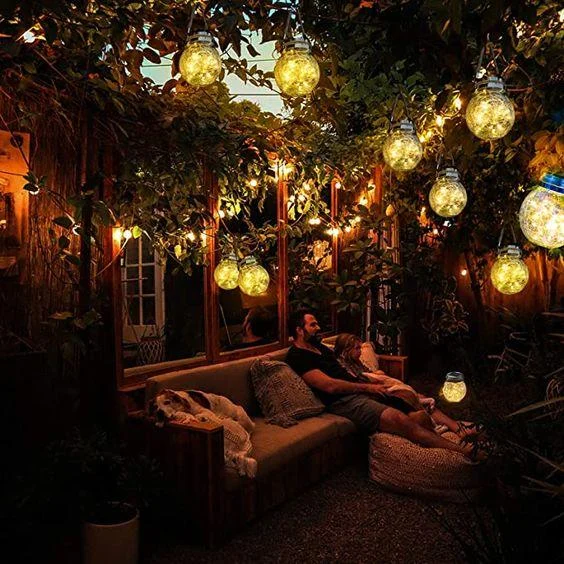 Lantern - Solar Globe - Glass Design - Outdoor Solar Energy -  - #tag1#