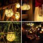 Lantern Solar Globe Glass Design Outdoor Solar Energy tag1
