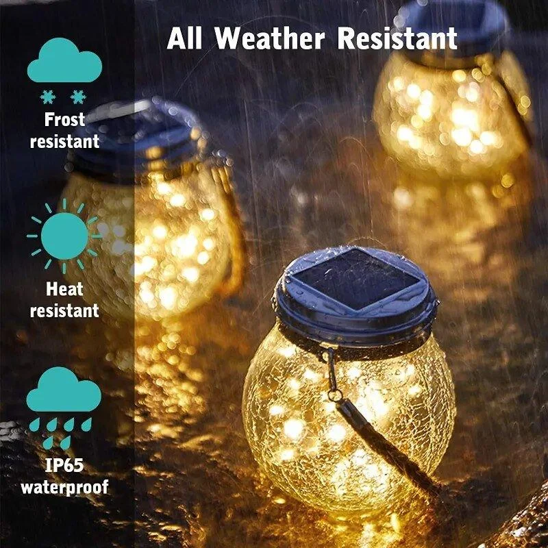 Lantern - Solar Globe - Glass Design - Outdoor Solar Energy -  - #tag1#