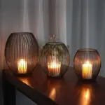 Lantern Candle Holder Modern geometric shape tag1