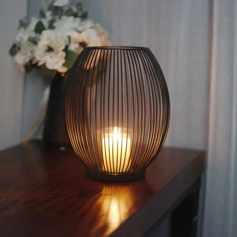 Lantern Candle Holder | Modern geometric shape -  - #tag1#