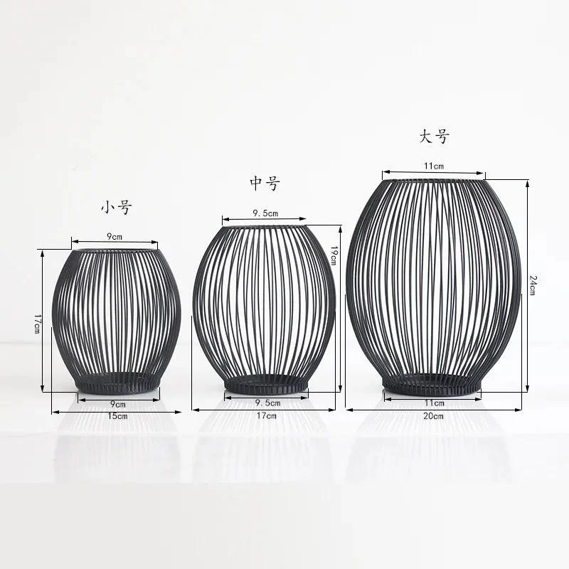 Lantern Candle Holder | Modern geometric shape -  - #tag1#