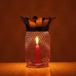 Lantern Tealight Pillar Candle Holder Stand